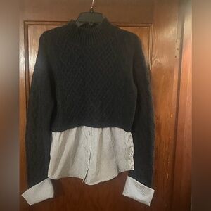 Mauve Sweater from Anthropologie